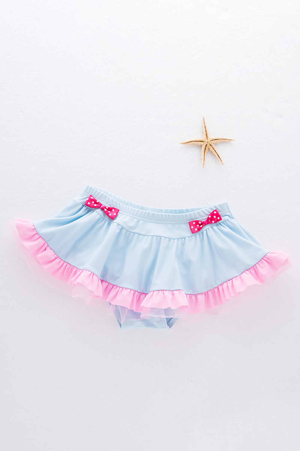 Iyasson Sweet Ruffle Triangle top Baby Girl Bikini Sets