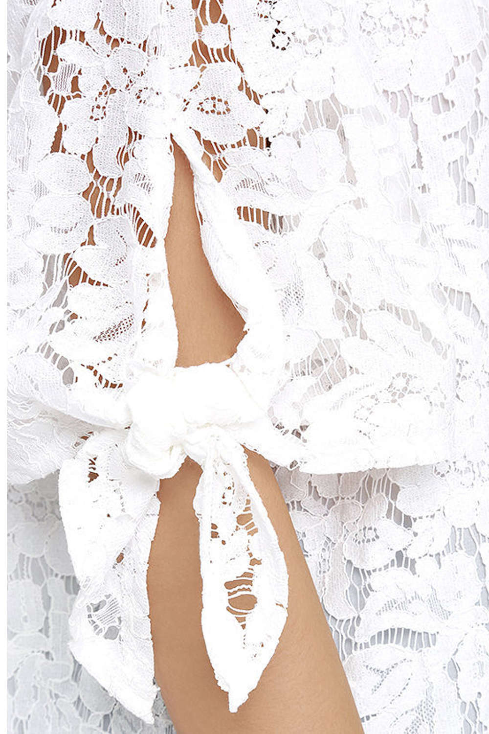 Iyasson Women's Off Shoulder Lace Crochet Short Sleeve Blouse