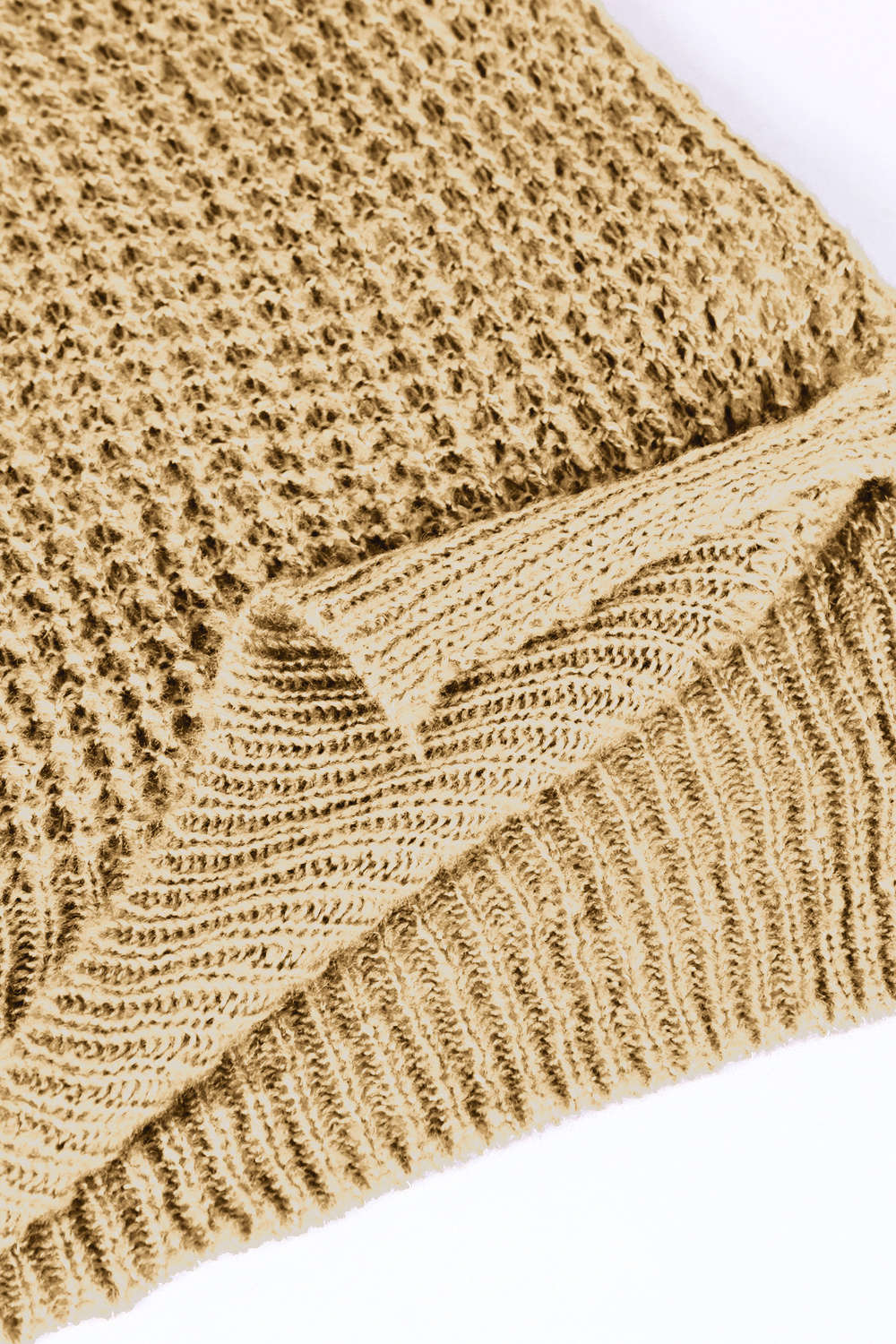 Iyasson Women Oversized V Neck Jumper