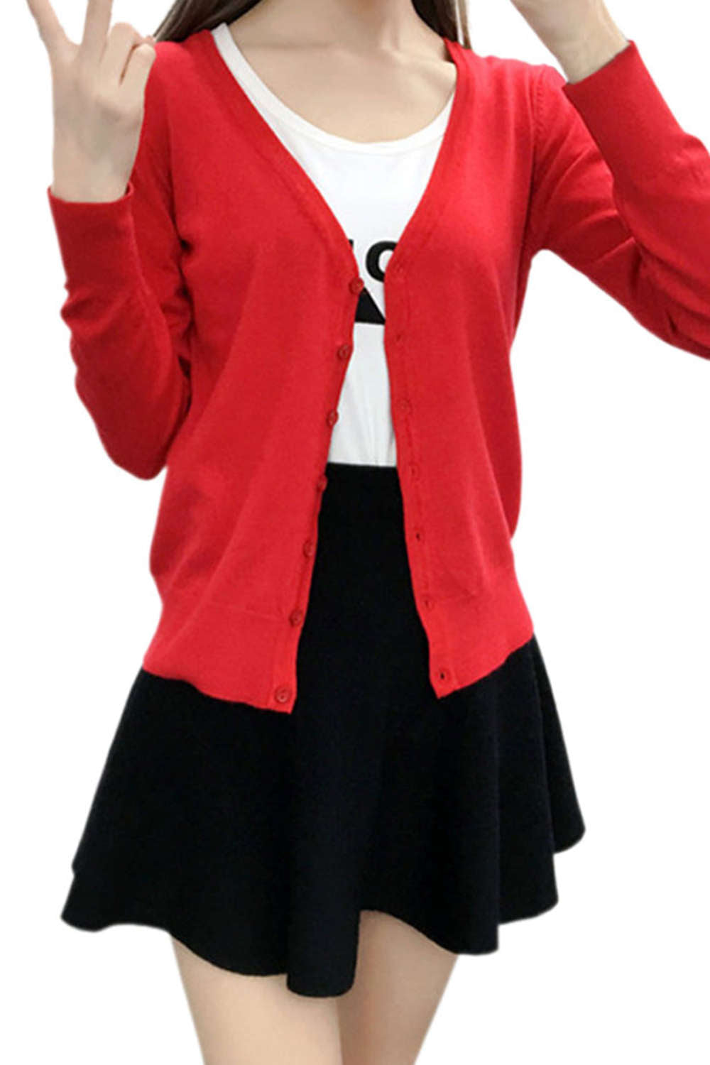 Iyasson Women Cardigan In Fine Knit