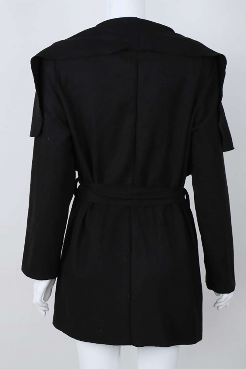 Iyasson Women's Belted Wrap Coat