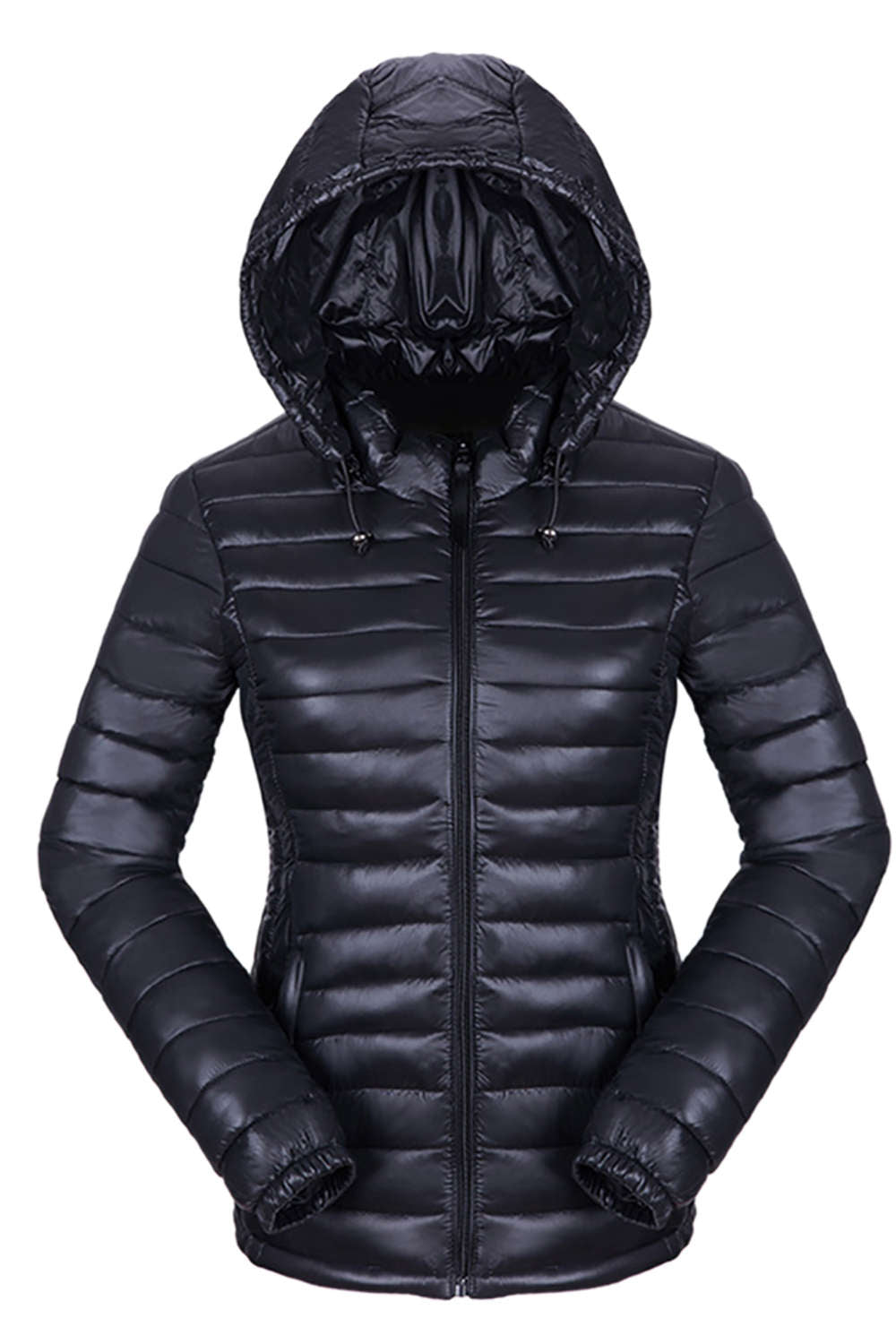 Iyasson Hooded Light Weight Short Down Parka