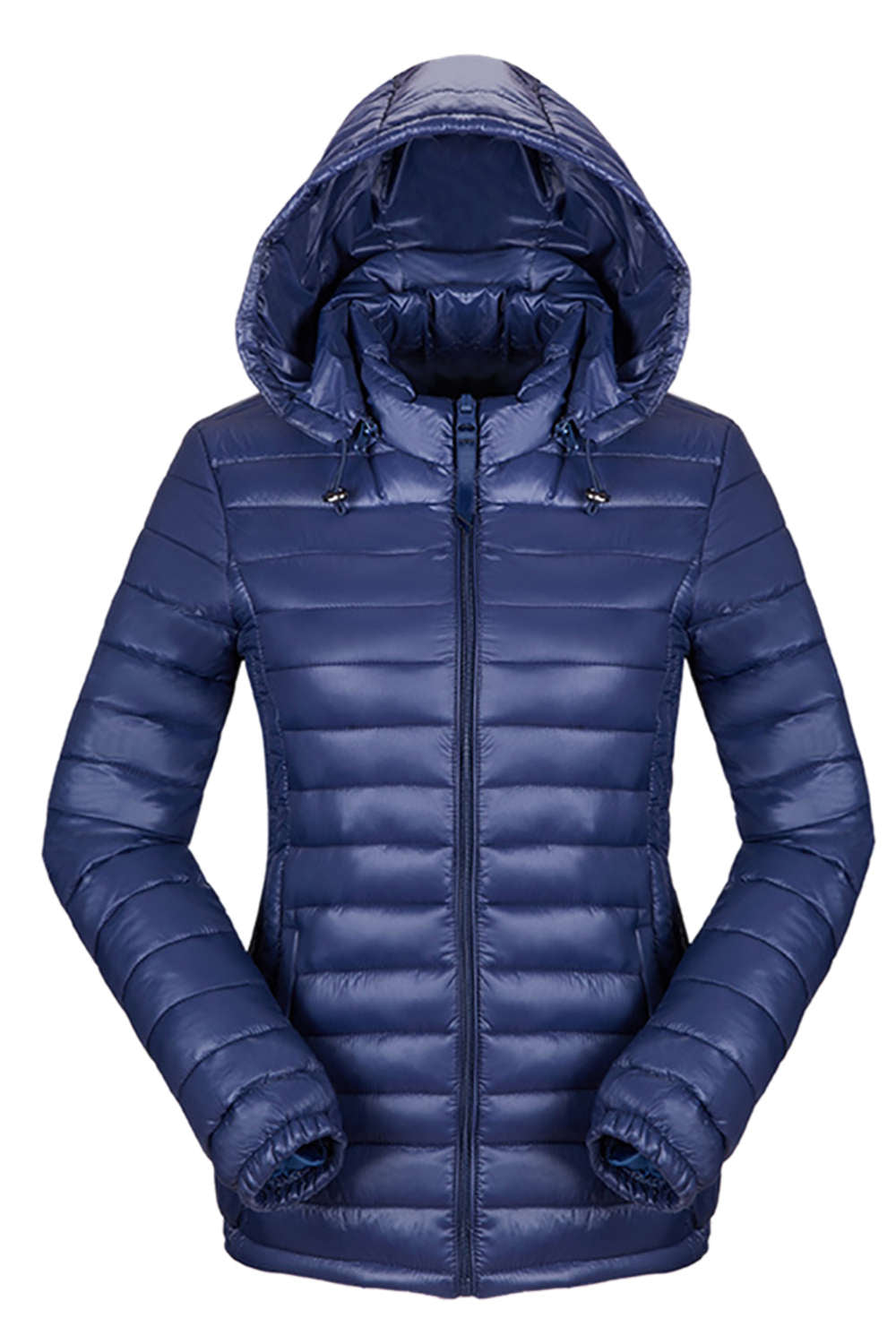 Iyasson Hooded Light Weight Short Down Parka