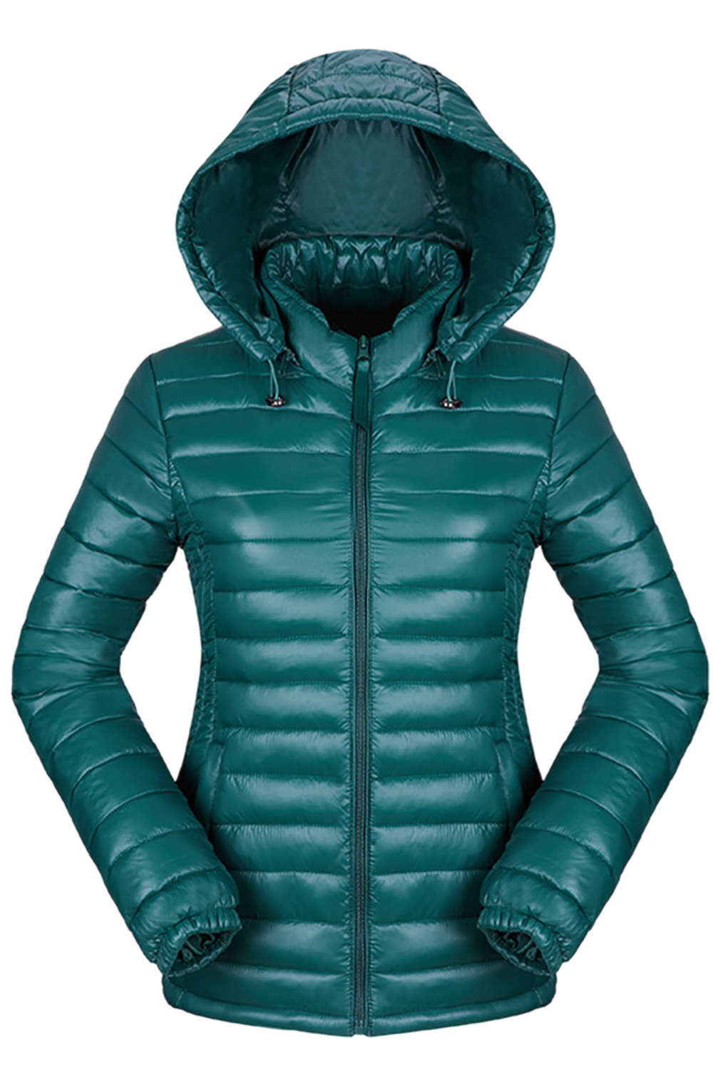 Iyasson Hooded Light Weight Short Down Parka