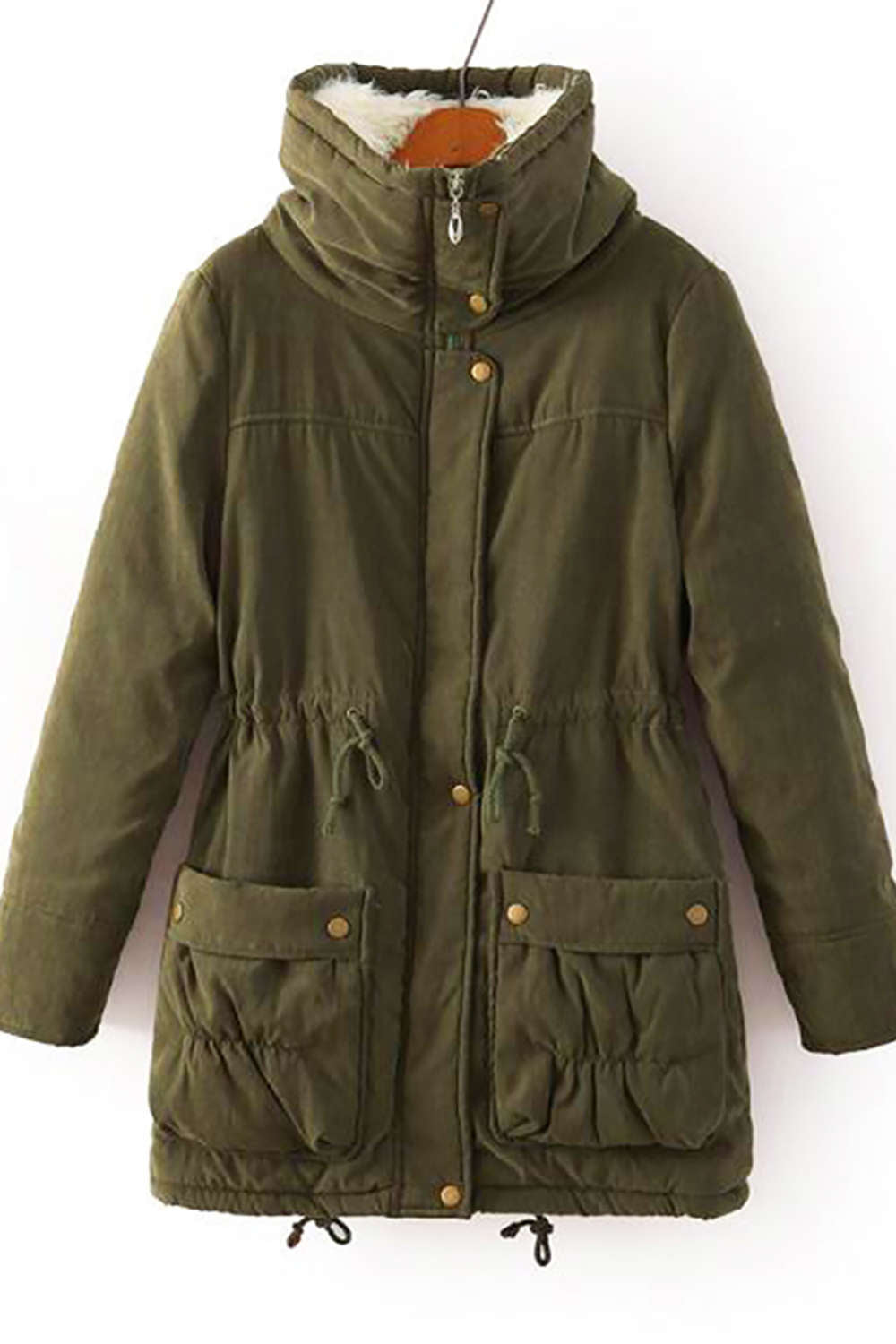 Iyasson Winter Thick Warm Lamb Wool Jacket Coat