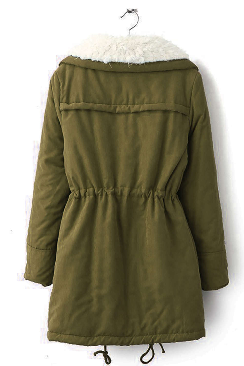 Iyasson Winter Thick Warm Lamb Wool Jacket Coat