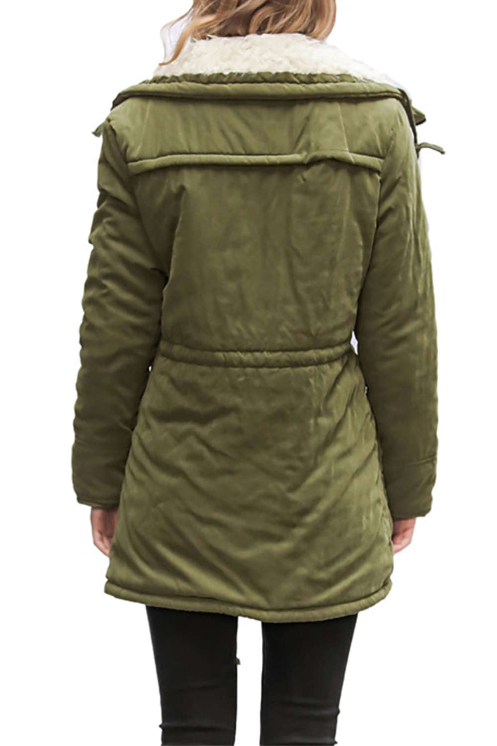Iyasson Winter Thick Warm Lamb Wool Jacket Coat
