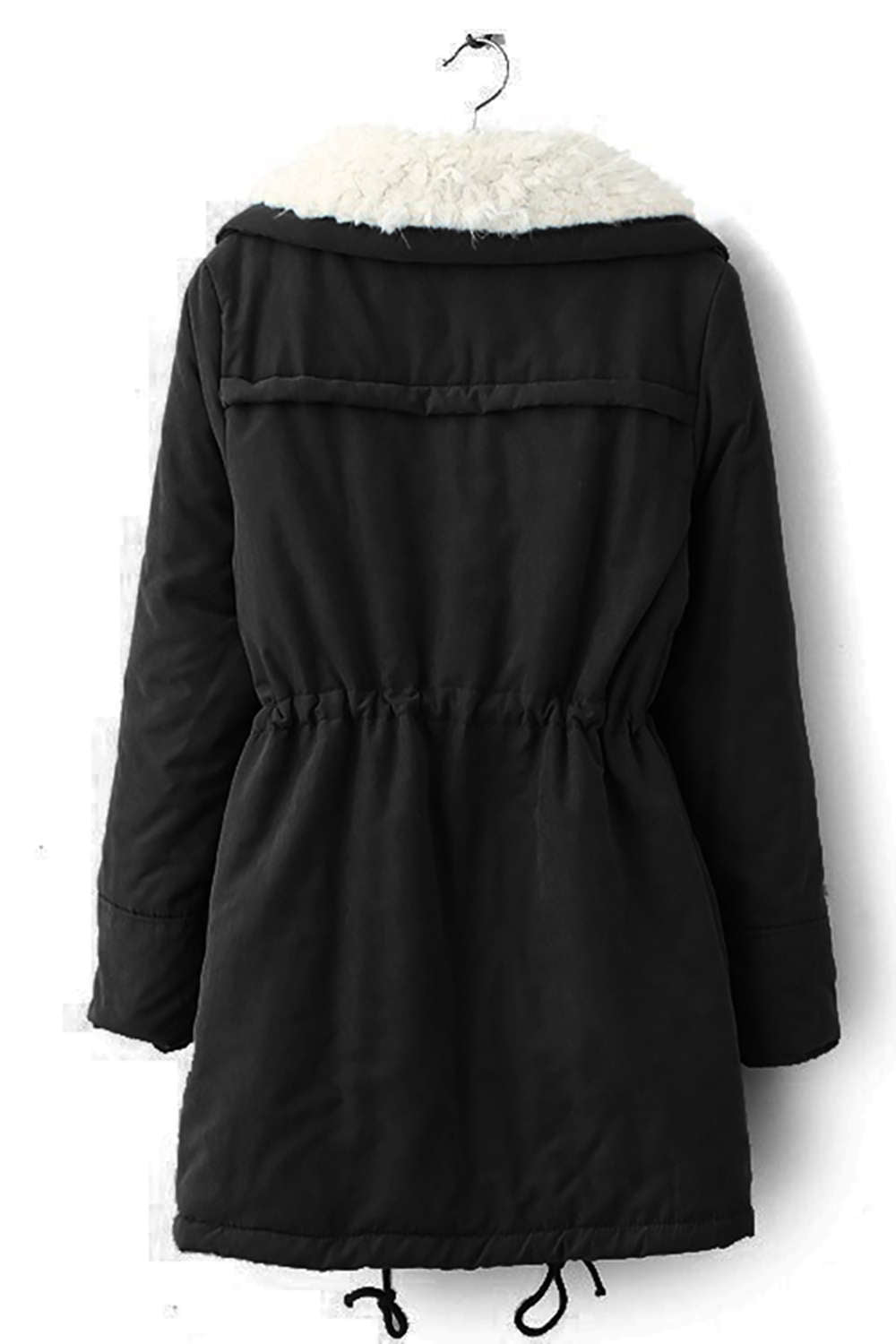 Iyasson Winter Thick Warm Lamb Wool Jacket Coat