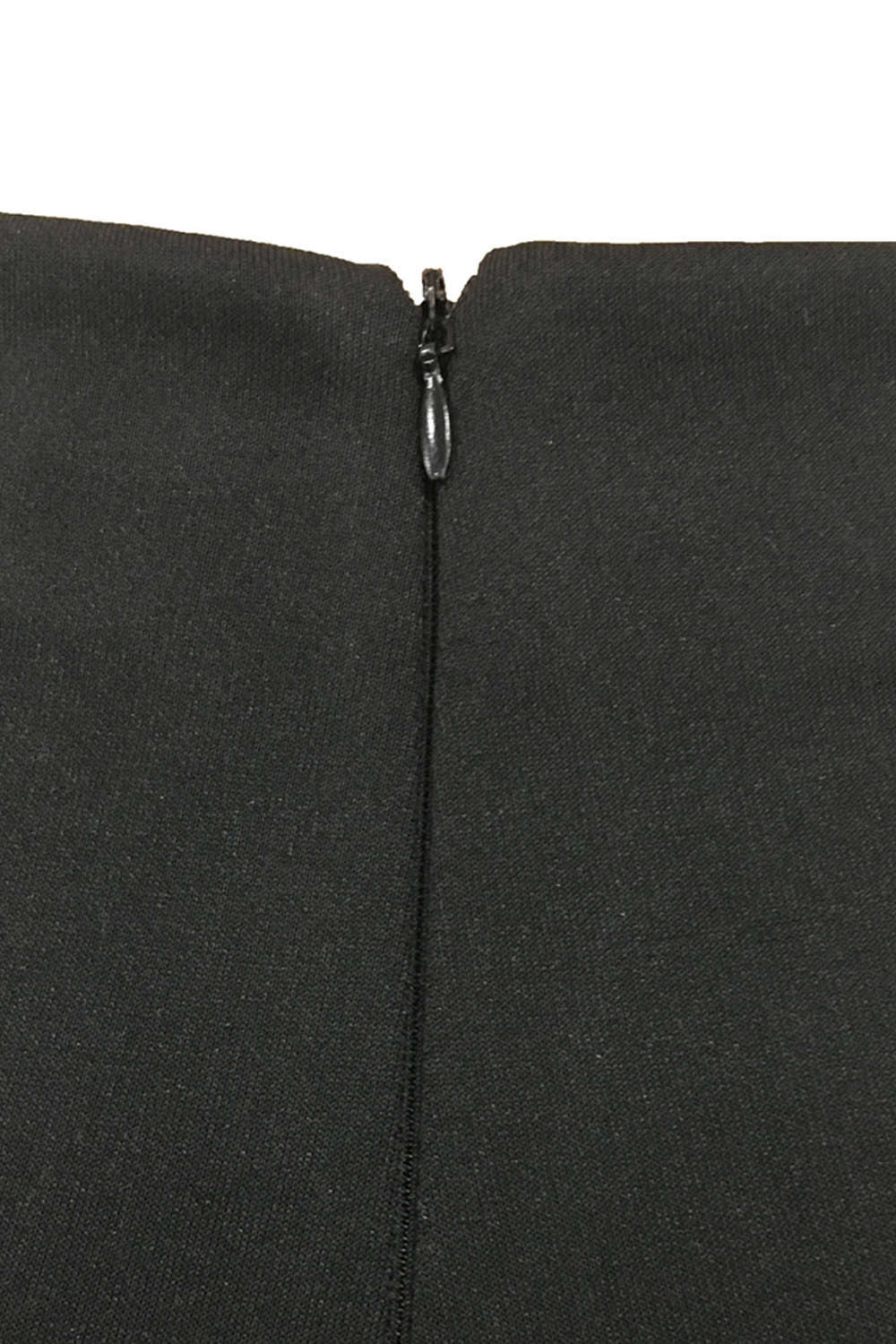 Iyasson Solid High Waist Zipper Flare Pants