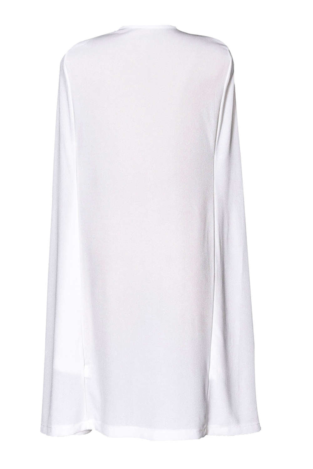 Iyasson Open Front Cape with Pocket Trench Coat