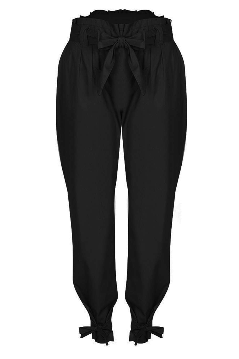 Iyasson Women's Slim Straight Leg Stretch Casual Pants with Pockets