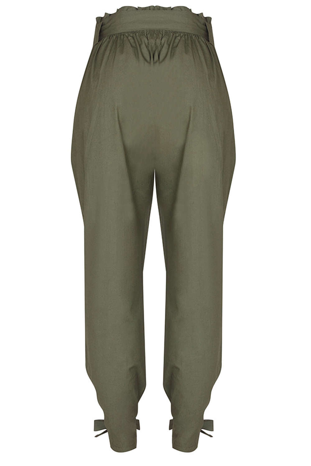 Iyasson Women's Slim Straight Leg Stretch Casual Pants with Pockets