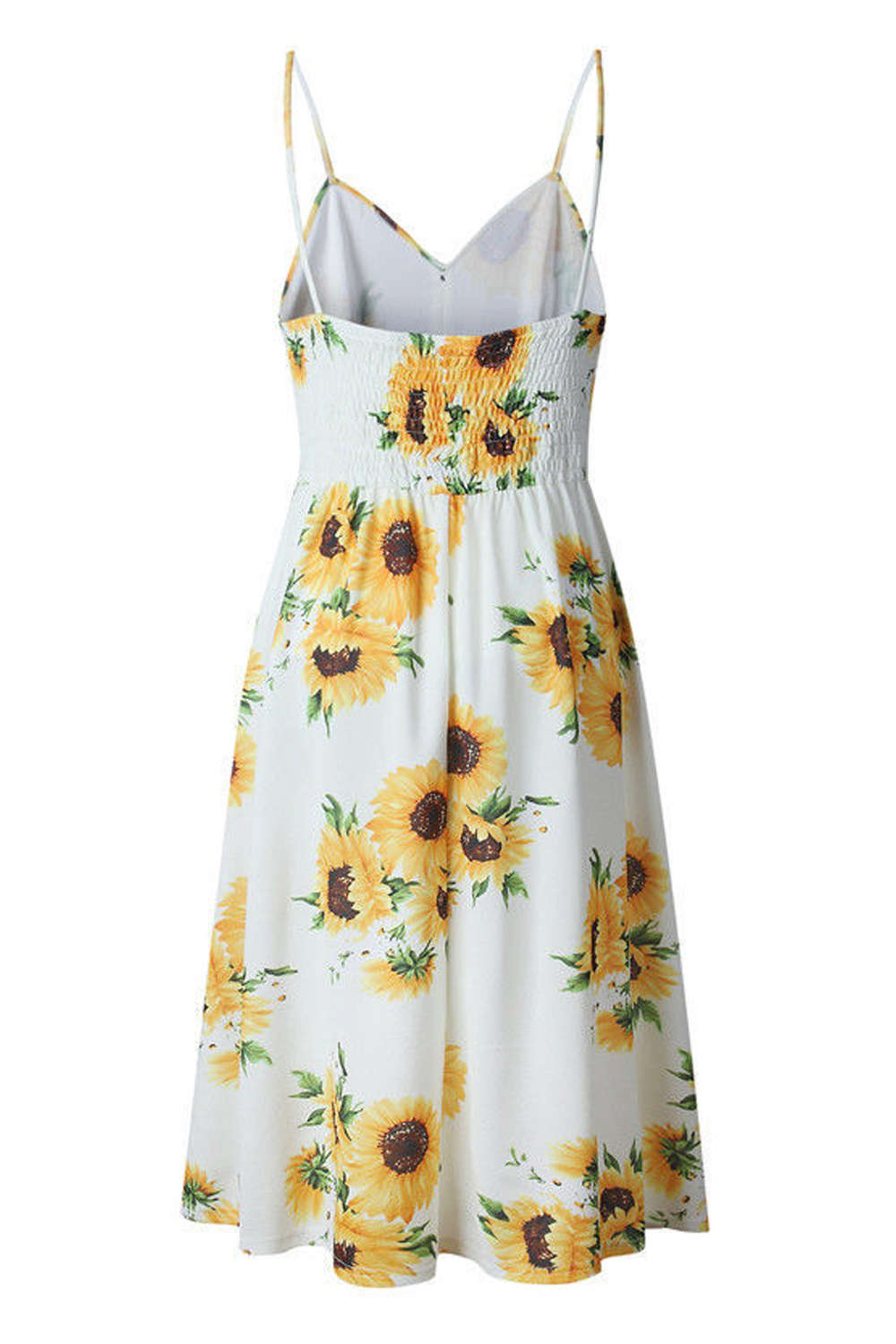 Iyasson Women Floral Print Sling Slip dress