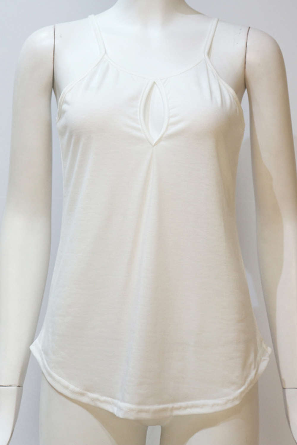 Iyasson Women Summer Hollow Cotton Sleeveless Camisole