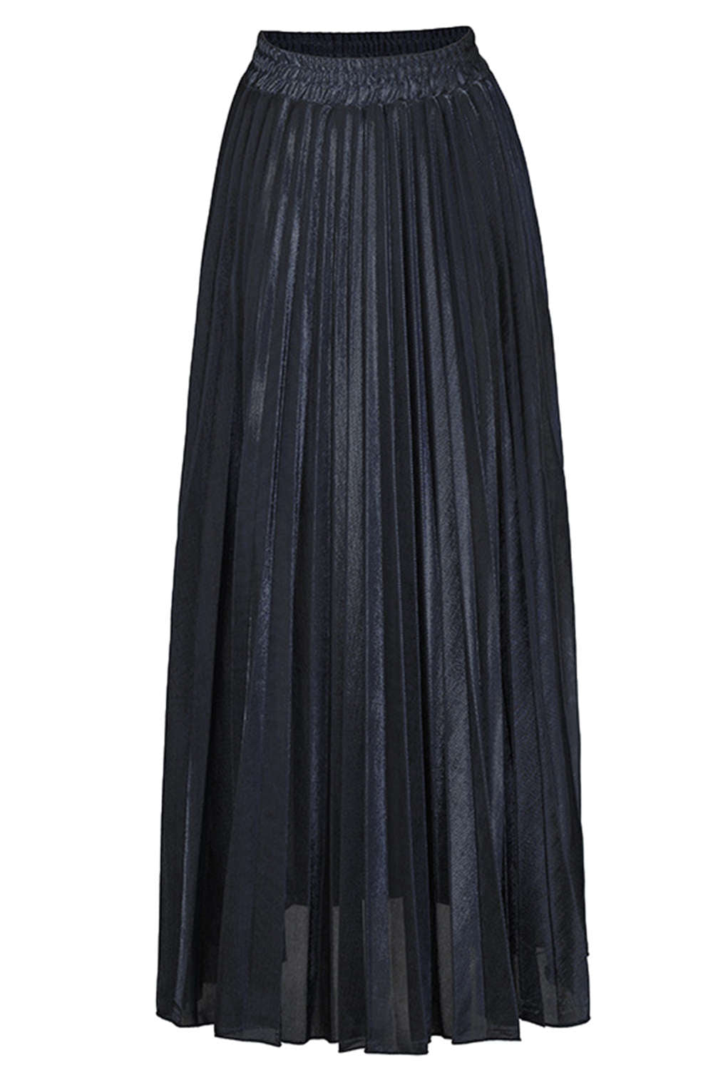 Iyasson sparkling High Waist Pleated skirt