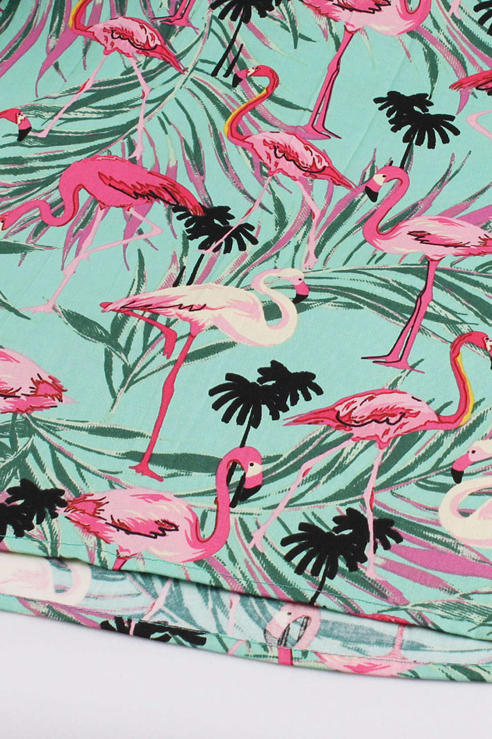 Iyasson High Waist Midi Skirt Floral Printed Pleated Skirt