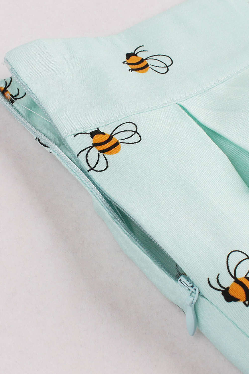 Iyasson High Waist Midi Skirt Floral Printed Pleated Skirt