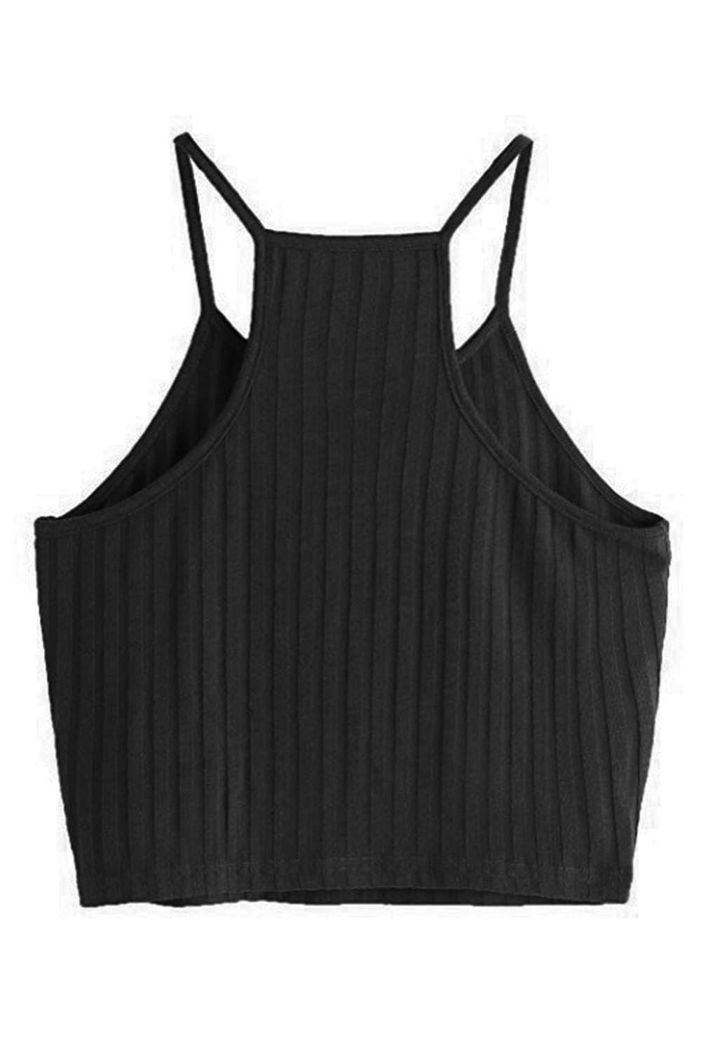 Iyasson Halter Neck Crop Top