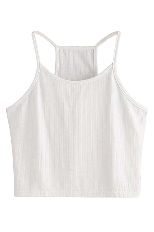 Iyasson Halter Neck Crop Top