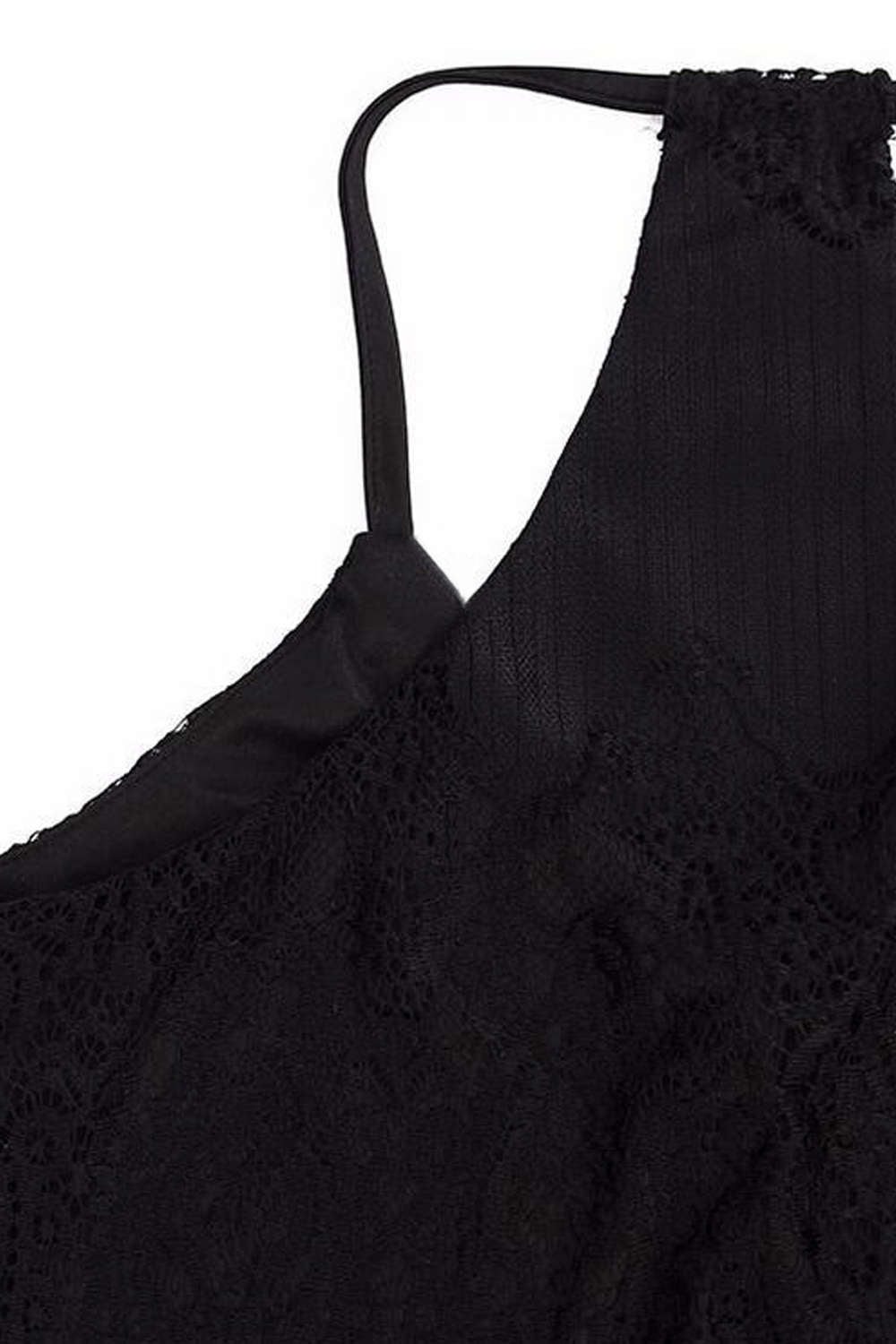 Iyasson Sexy Lace V-neck Beach Maxi Dress