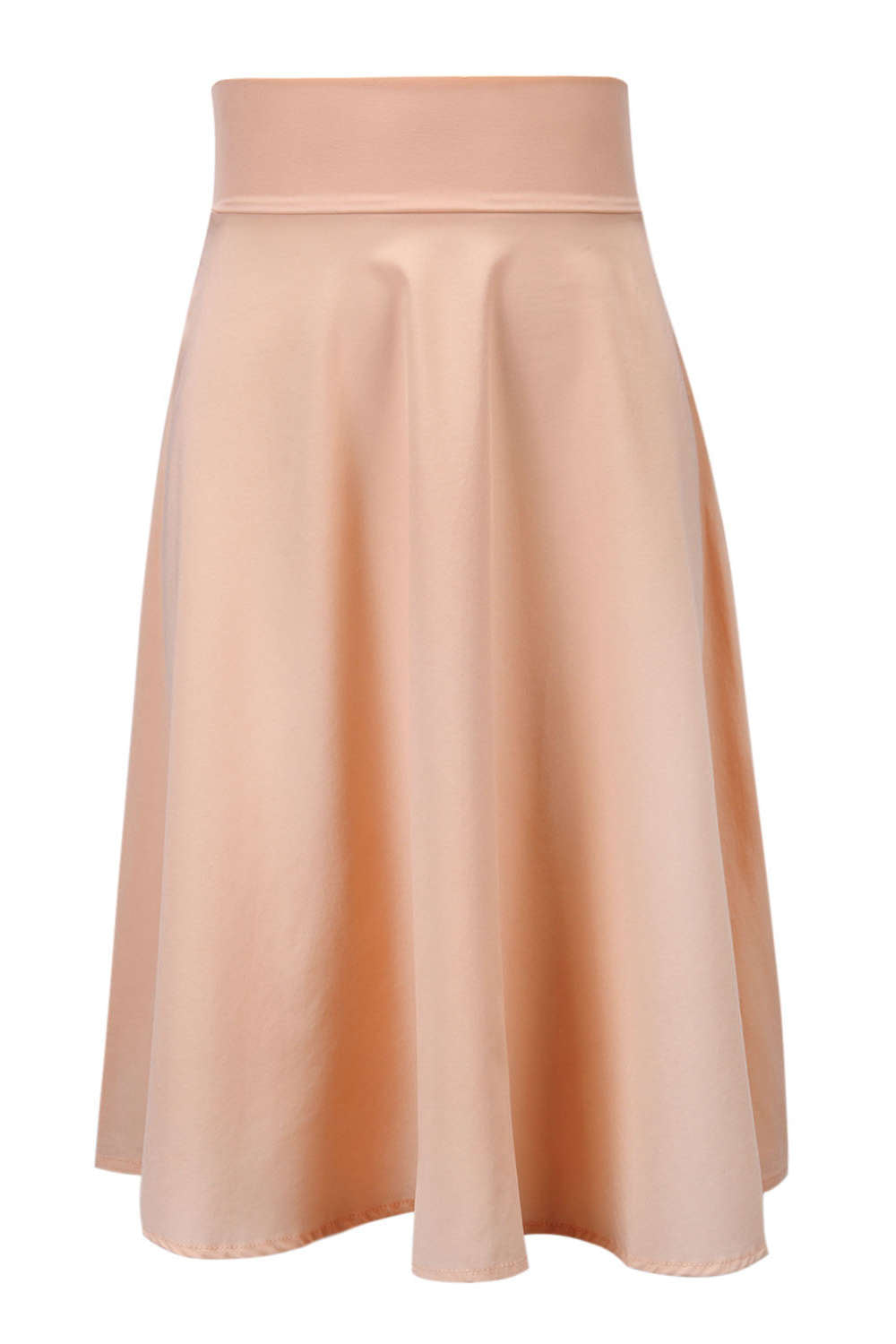 Iyasson Women's Vintage Skater Flared Pleated Long A Line Skirt