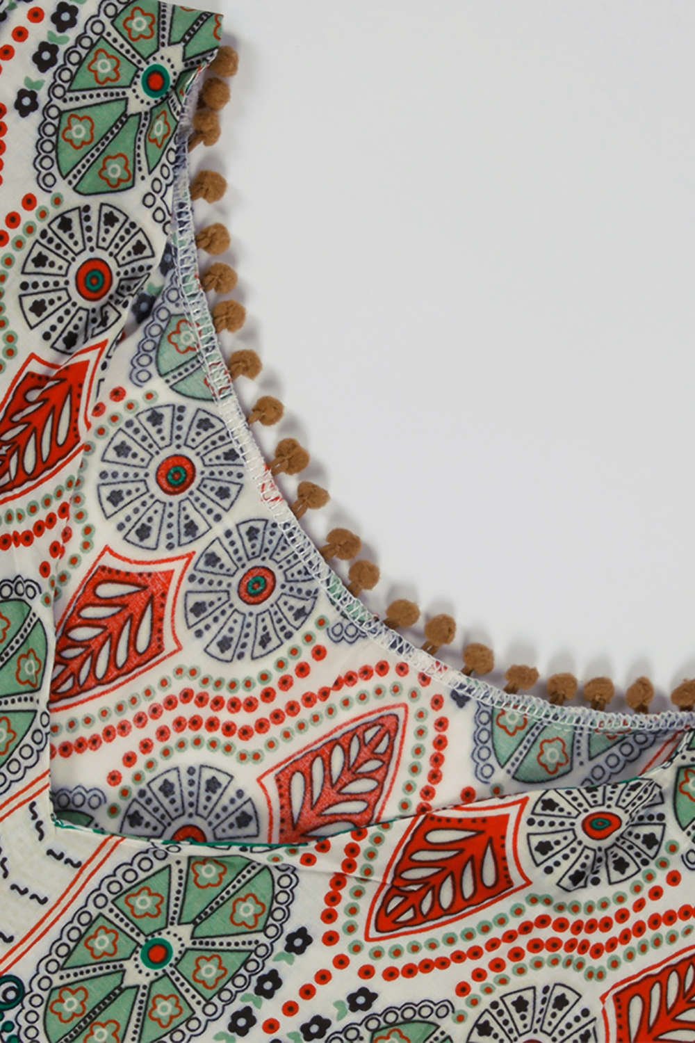 Iyasson Women Bohemian Long Sleeve Casual Tunic Dress