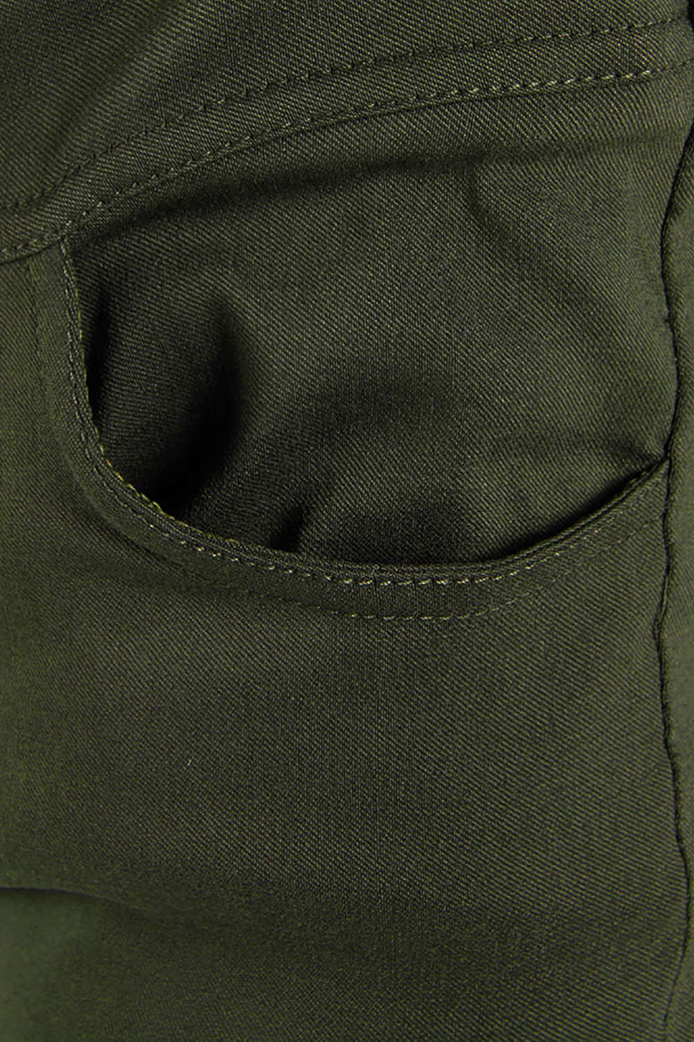 Iyasson Women Skinny Ripped Pants High Waist Stretch Slim Pencil Trousers