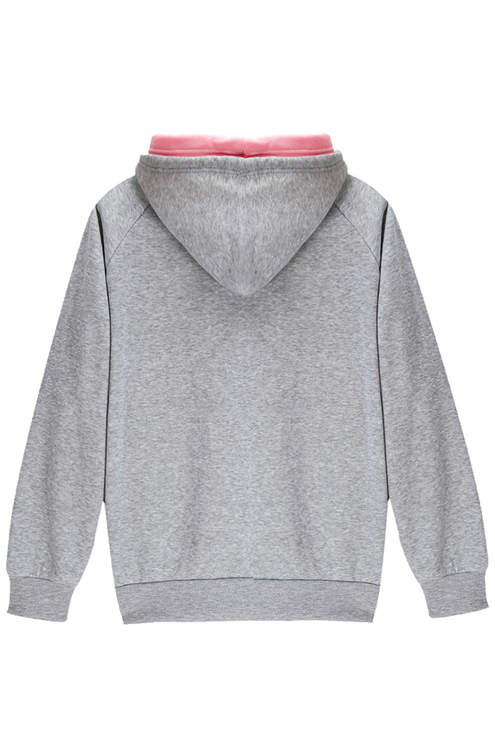 Iyasson Solid Kangaroo Pocket Sport Hoodie