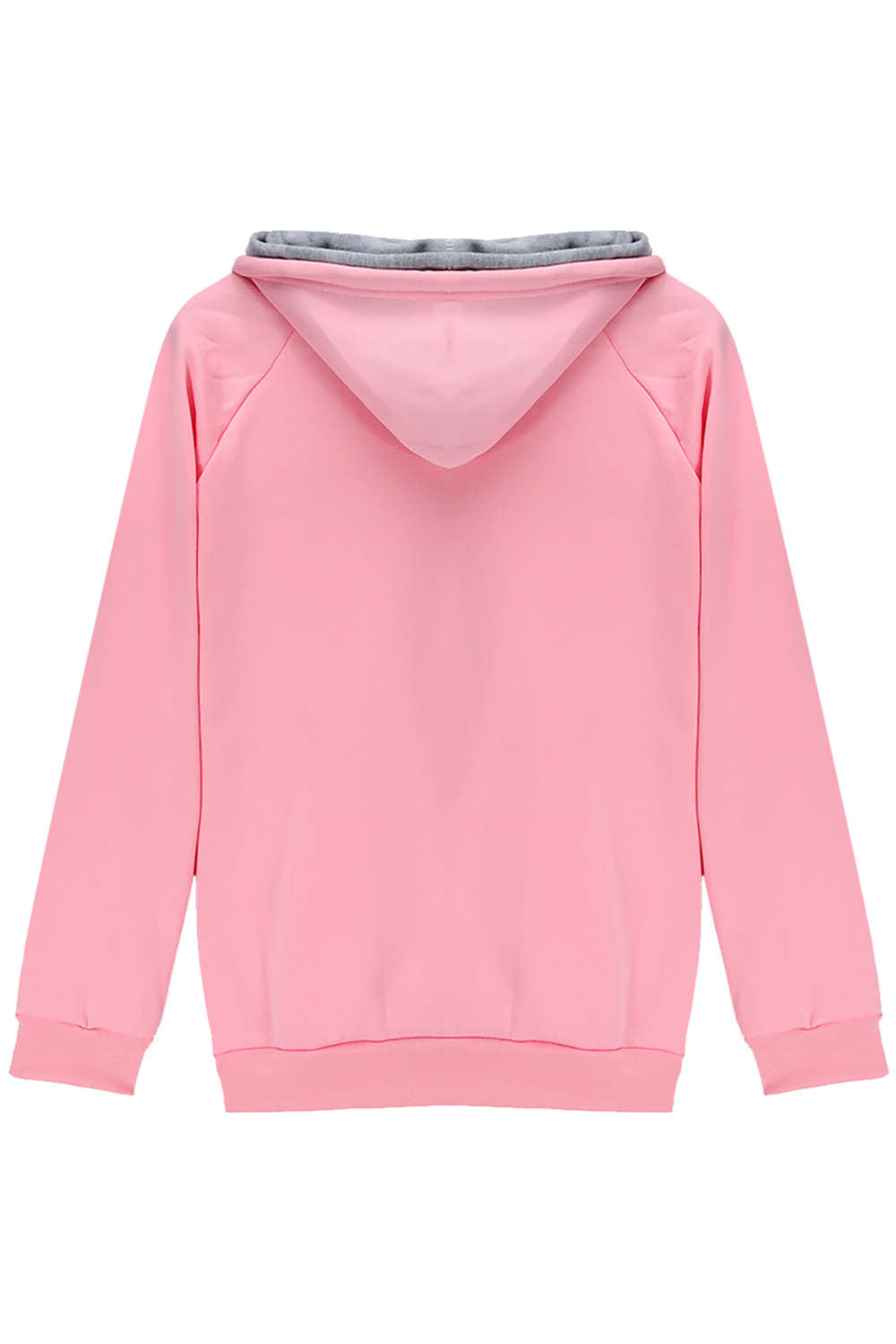 Iyasson Solid Kangaroo Pocket Sport Hoodie