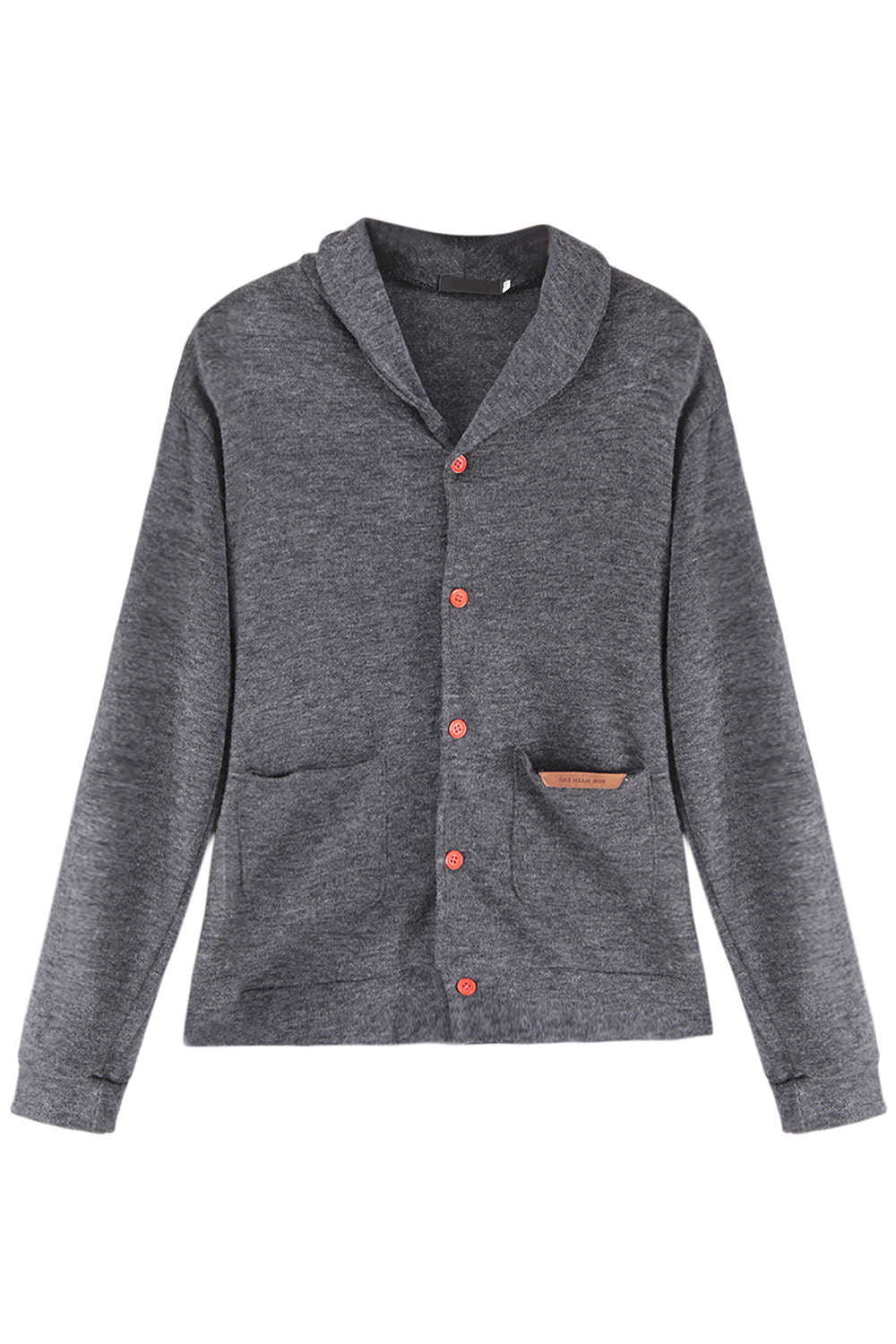 Iyasson Men's Shawl Collar Cardigan Sweater