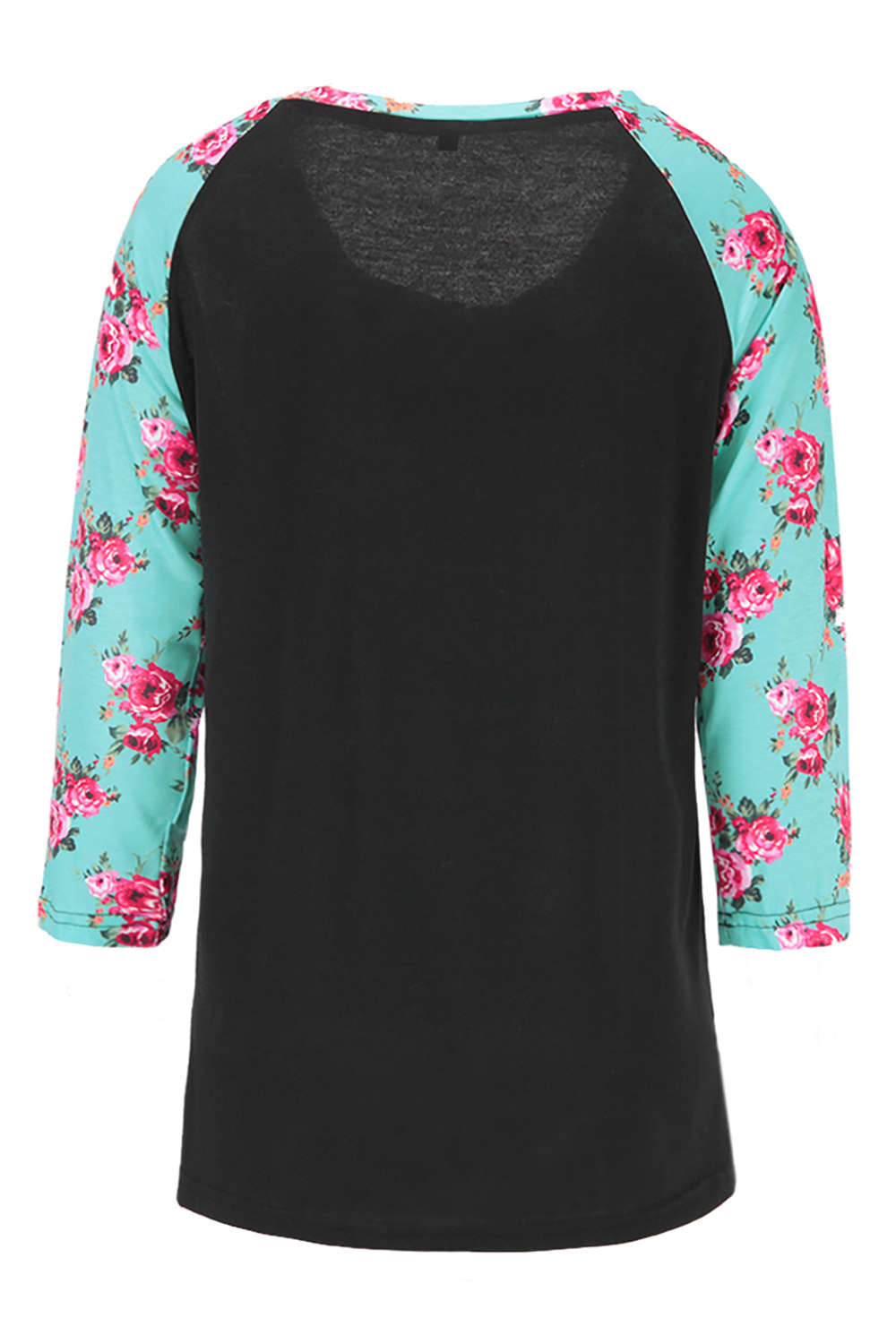 Iyasson Printed 3/4 Sleeve T-shirt