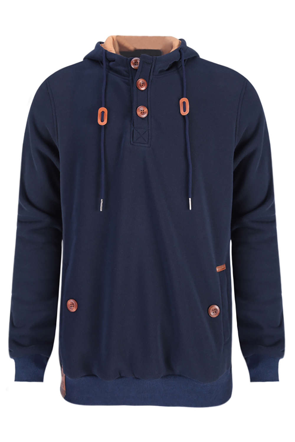 Iyasson Men's Winter Fleece Linings Hoodie