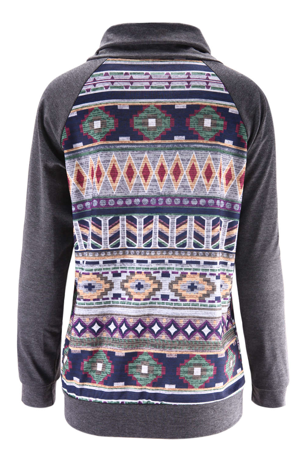 Iyasson High Neck Kangaroo Pocket Hoodie