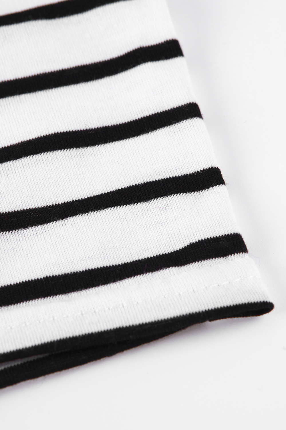 Iyasson Striped Waist Tied Bodycon Skirt