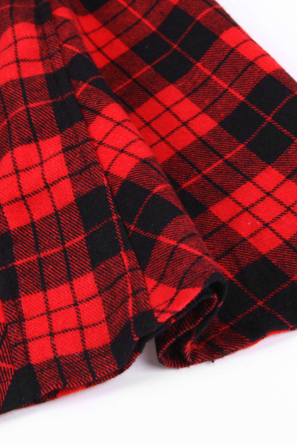 Iyasson Women's Long Sleeve Plaid Print Shirt Dress