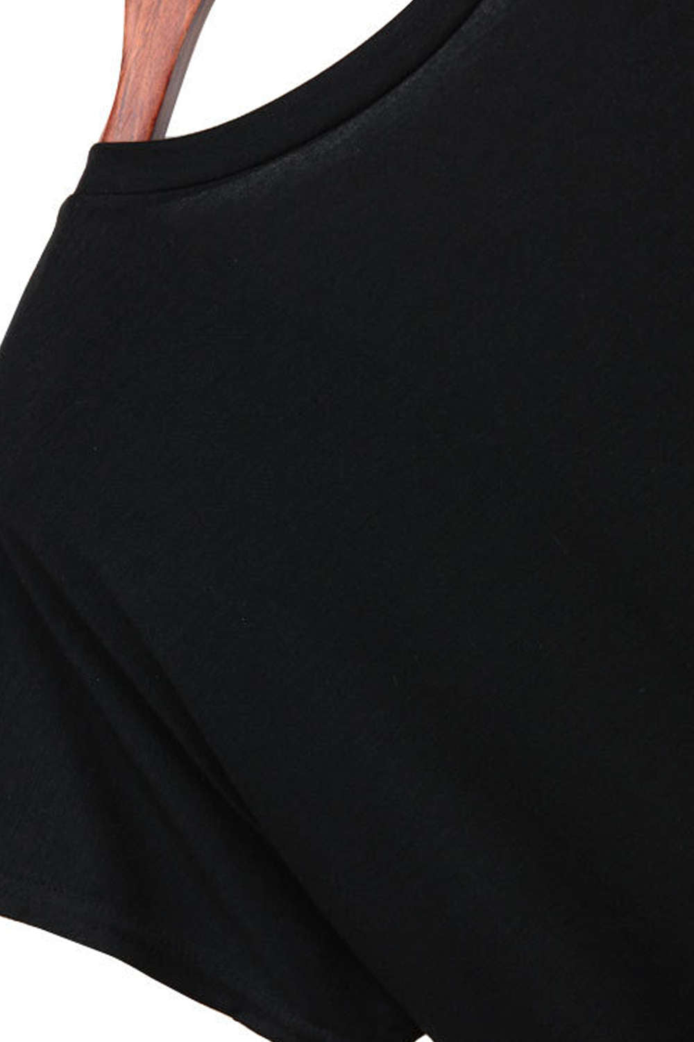 Iyasson Sequin Embellishment V-neck T-Shirt Dress