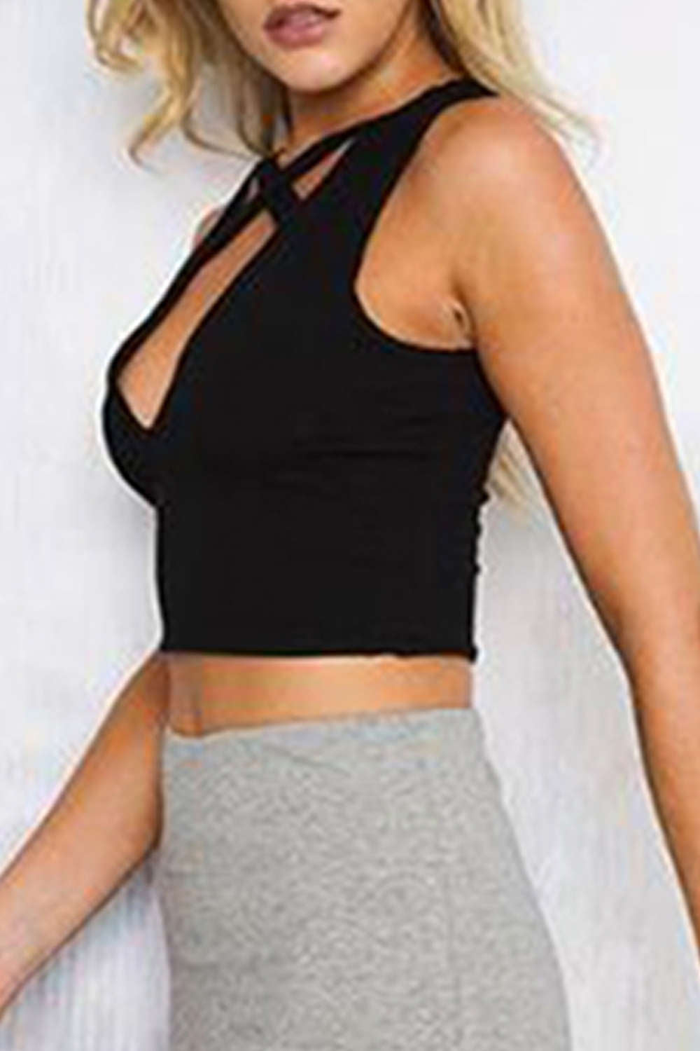 Iyasson Women Sleeveless Tight Tank Top