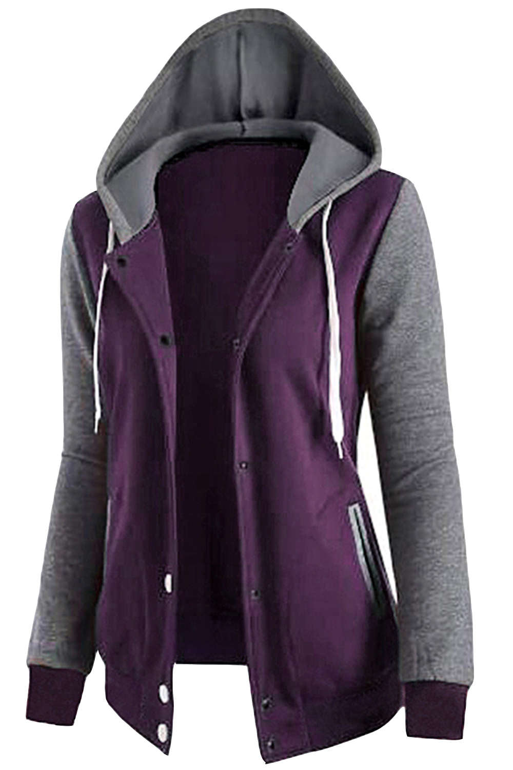 Iyasson Hooded Baseball Jacket