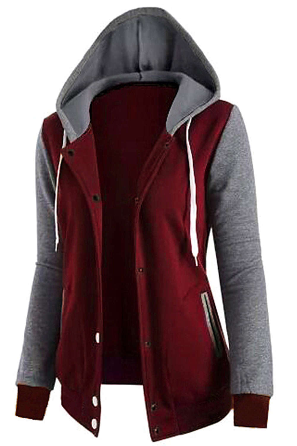 Iyasson Hooded Baseball Jacket