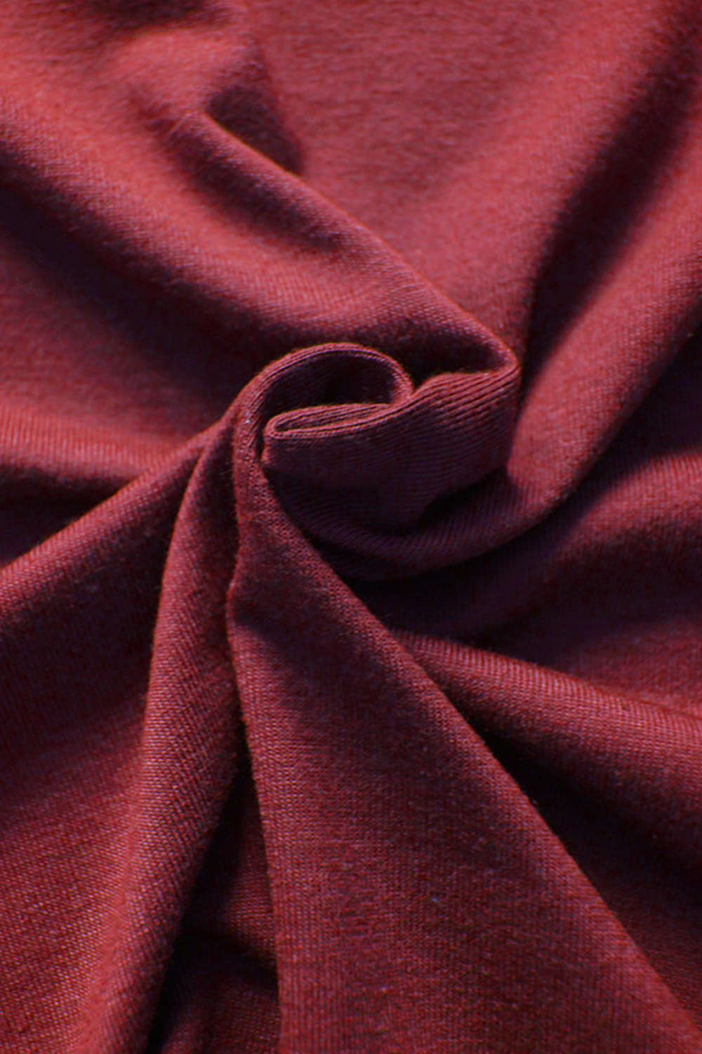 Iyasson Round neck Asymmetric Hem Body-Con Dress