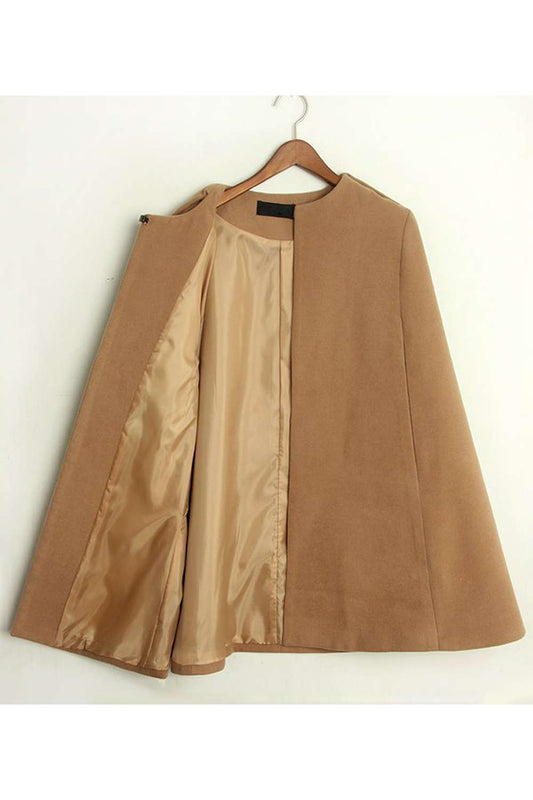 Iyasson Solid Warm Cape