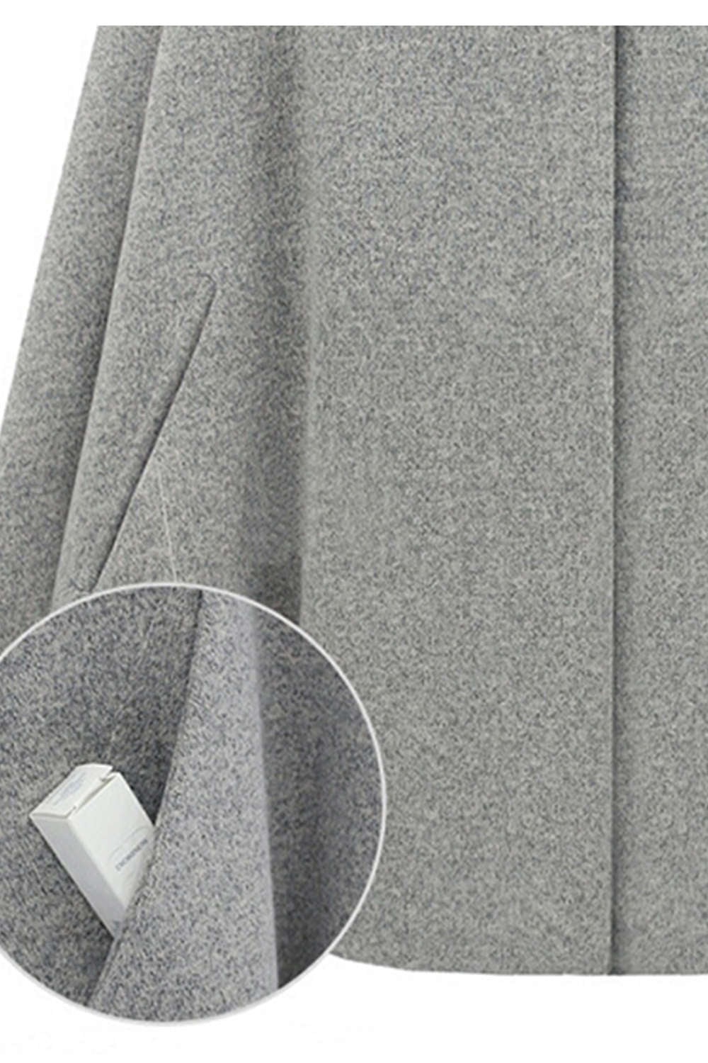 Iyasson Solid Loose Fit Cape