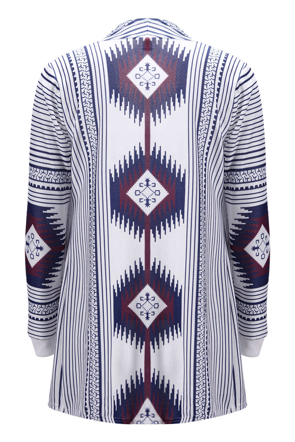 Iyasson Geometric Pattern Cardigan