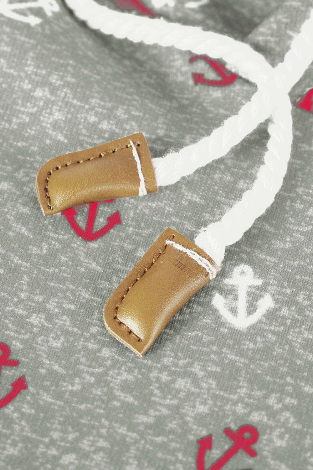 Iyasson Womens Anchor Pattern Cotton Hoodie