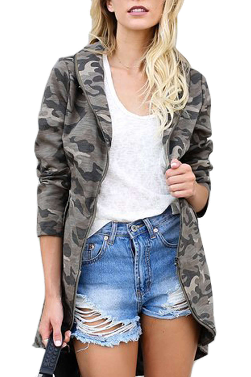 Iyasson Women's Zip Up Jacket