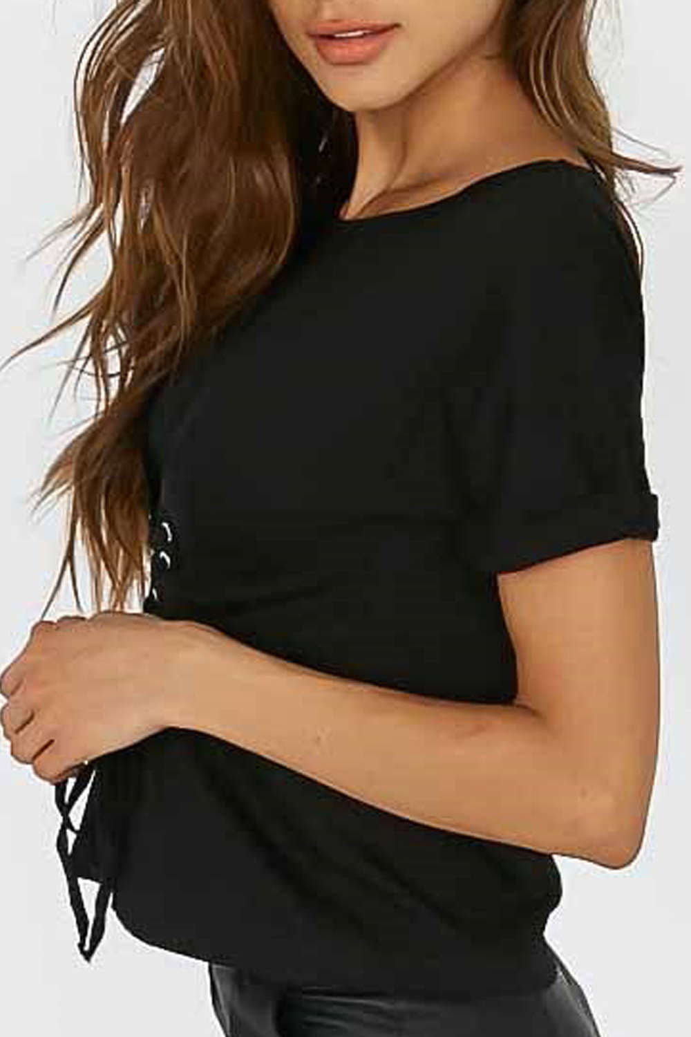 Iyasson Lace-up T-shirt