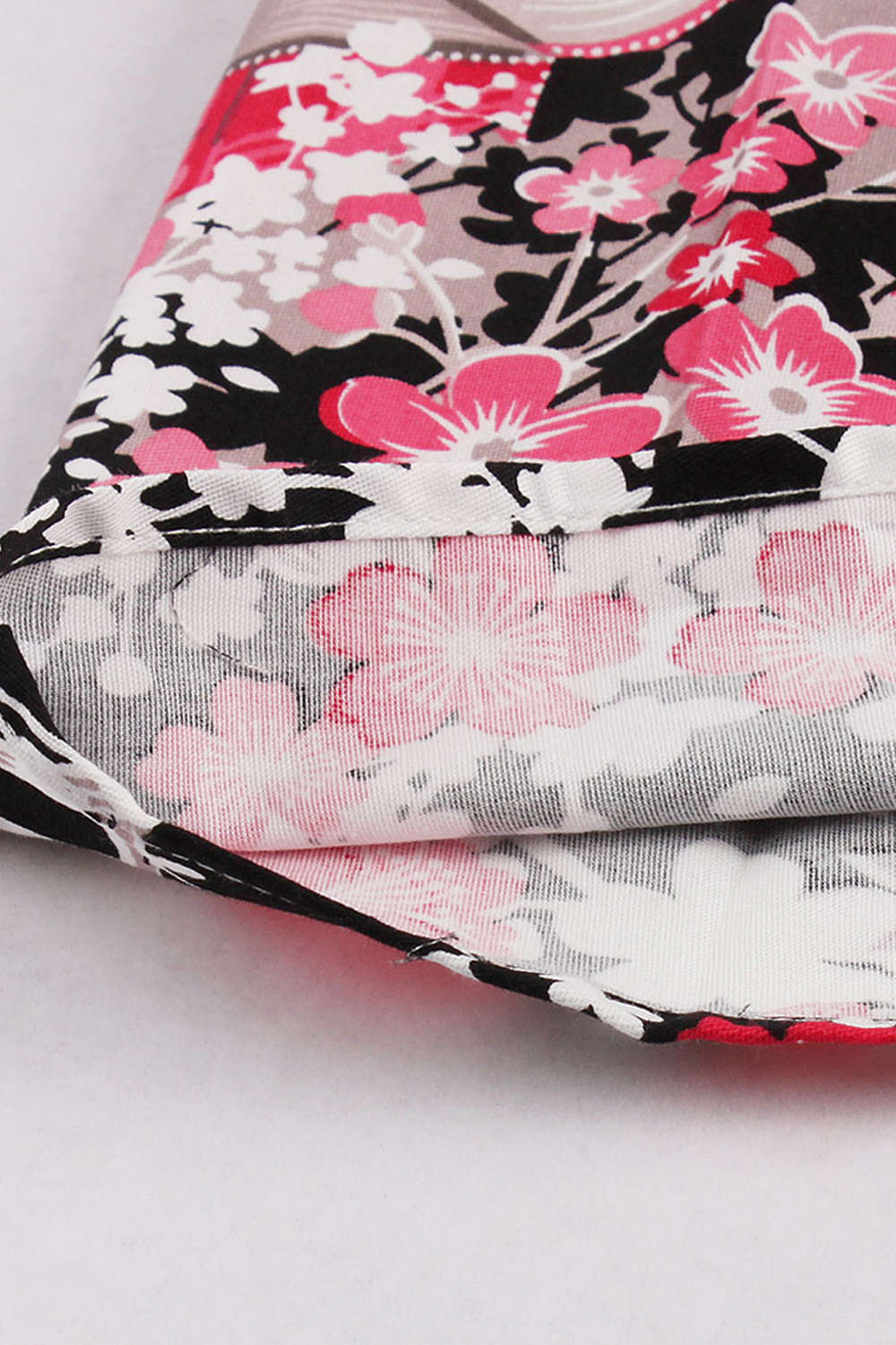 Iyasson Print Pleated Midi Skirt