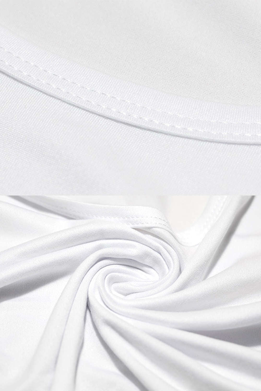 Iyasson Cute Cat Print T-shirt In White