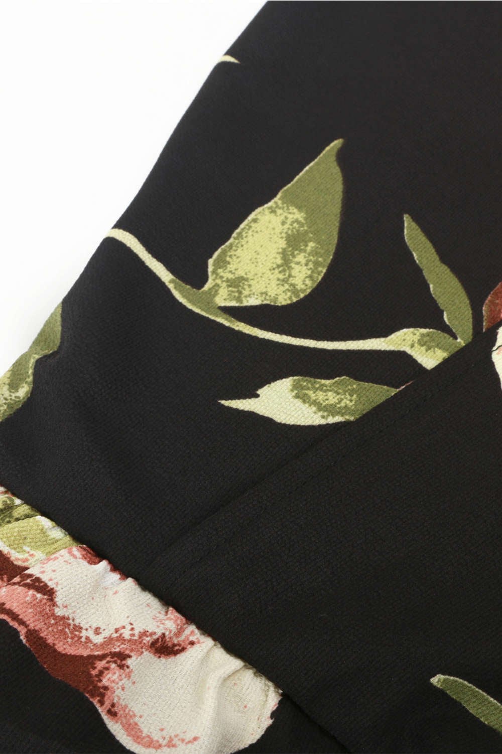 Iyasson Floral V Neck Backless Maxi Dress