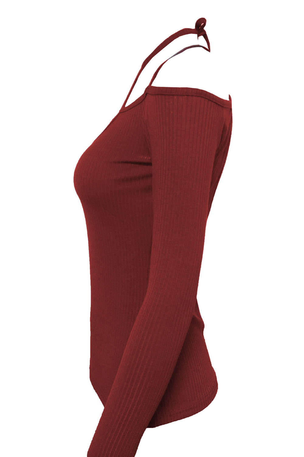 Iyasson Women Front Cross Long Sleeve T Shirt